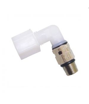 Visszacsapószelep könyök membránházba, 1/4" x 1/8", Jaco