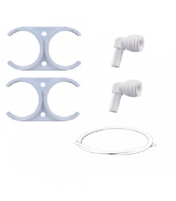 Kezdőszett 1/4"-os, Push-In (male), 2" átmérőjű szűrőegységhez, Quick gyorscsatlakozóval