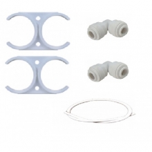 Kezdőszett 1/4"-os, Quick gyorscsatlakozós (female), 2" átmérőjű szűrőegységhez, Quick gyorscsatlakozóval
