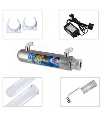 Luxe Style UV lámpa készlet UV-1011-04, 6W 1x4 pólus, 1GPM