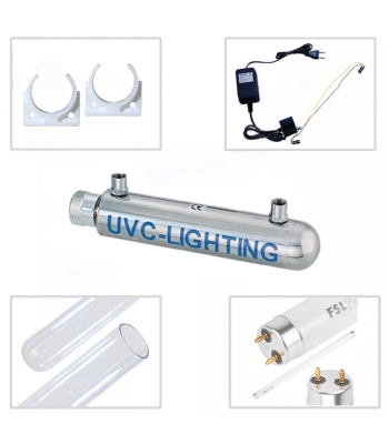 PurePro UV lámpa készlet UV-101, 6W PHILIPS 2x2 pólus, 1GPM