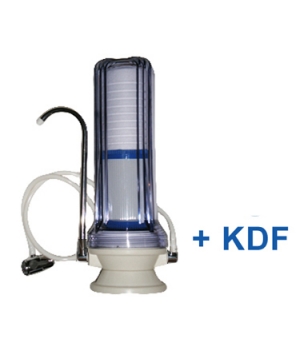 Economy Water átfolyós asztali víztisztító kombi betéttel (FCCBKDF-STO)