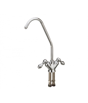 Csaptelep víztisztítóhoz, 2-utas, Klasszikus dizájn, KRÓM