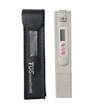 TDS mérő műszer bőrtokban