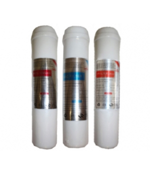 Luxe Style előszűrőbetét szett-3 GAC, In-Line, belsőmenetes