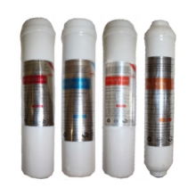 Luxe Style elő+utószűrőbetét szett-4 GAC, In-Line, belsőmenetes