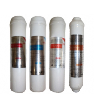 Luxe Style elő+utószűrőbetét szett-4 GAC, In-Line, belsőmenetes