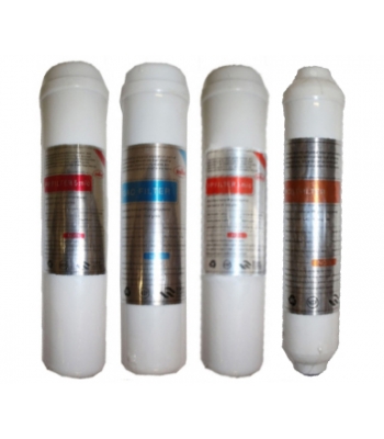 Luxe Style elő+utószűrőbetét szett-4 GAC, In-Line, belsőmenetes