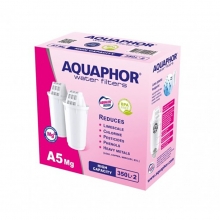 Aquaphor A5 Mg szűrőbetét vízszűrő kancsókhoz (Aqualen®, +Magnézium), 2 db-os csomag