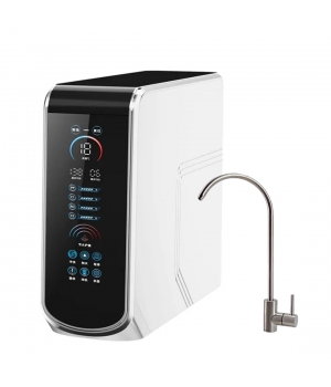 Premium 800 GPD tartály nélküli fordított ozmózis, hálózati víz utótisztító LED kijelzővel