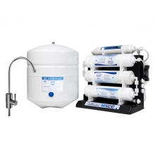 PurePro M500P fordított ozmózis, hálózati víz utótisztító, nyomásfokozóval,