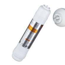 LUXESTYLE aktívszén utószűrő, In-Line 2", Push-In csatlakozós