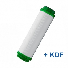 Aquafilter GAC aktívszén+KDF szűrőbetét 10"x 2,5"