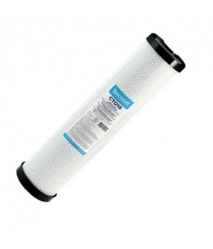 Préselt aktívszén CTO BLOCK szűrőbetét 20" BigBlue, Ecosoft