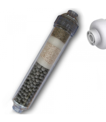 pH lúgosító, ORP csökkentő egység, In-Line 2", belsőmenetes, GREY