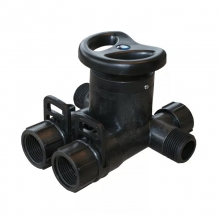 Montázsblokk, By-Pass szelep vízlágyító berendezésekhez, 1