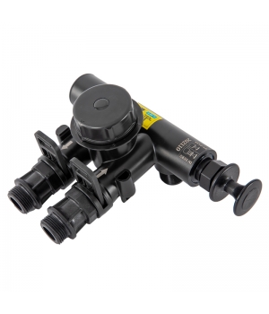 Montázsblokk, By-Pass szelep vízlágyító berendezésekhez, 3/4