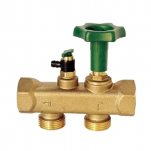 Montázsblokk, By-Pass szelep vízlágyító berendezésekhez, 1", BWT Multiblock Inline