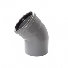 Pipelife PVC 40/45°-os tokos lefolyócső idom