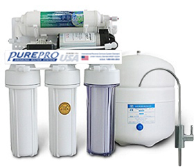 PurePro EC105P Háztartási víztisztító nyomásfokozóval "Klasszik"